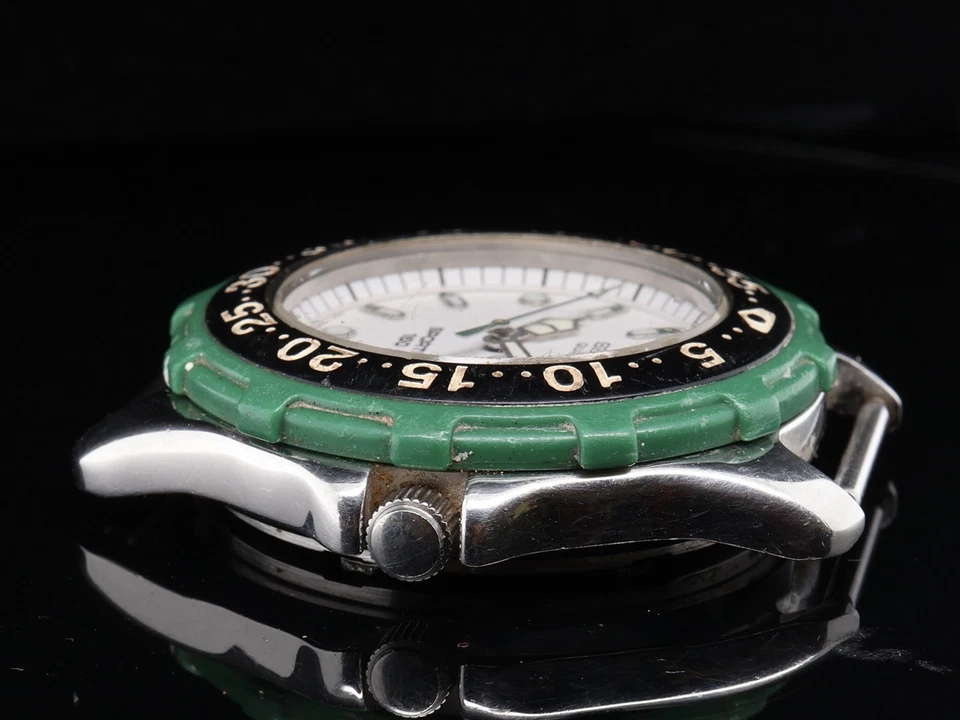 Reloj de buceo vintage años 90 Seiko cuarzo acero 37,5 mm 150 m 7N33-6A90 Foto 4 de 4