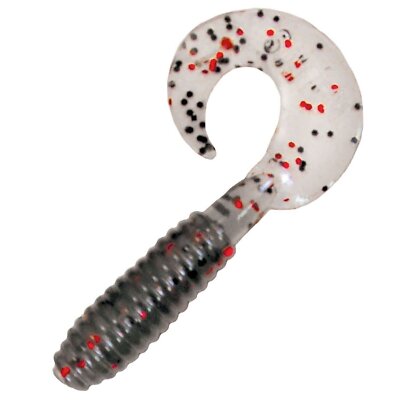 Kalin's 3G10-441 Lunker Larve Fumo Rosso Fiocco / Salt & Pepper 7.6cm