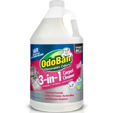 Odoban 3-in-1 Carpet Cleaner, 1 Gal., Odor and Stain Remover, Makes 64 Gallons