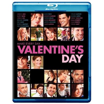 Valentine's Day (Blu-ray/DVD/Digital, 2010, 2-Disc Set) NEW