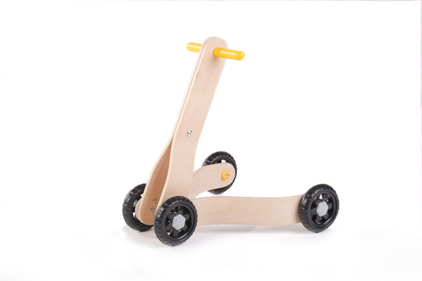 Aspira Lauflernhilfe Walker 02 Gehfrei Lauflernwagen Gehhilfe Laufhilfe Holz-image