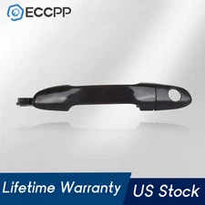 For 04-09 Kia For Spectra Exterior Front Left Driver Side Door Handle Black