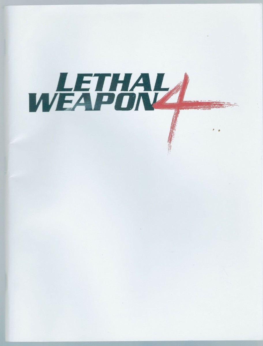 Lethal Weapon 4 Screenplay by Jonathan Lemkin and Channing