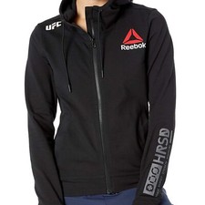 CE7494 Womens Reebok UFC Fighter Kit Walkout Hoodie