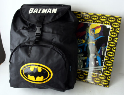 Batman Vintage Logo Umhängetasche – Sportbag Aus Kunstleder, 40 X 30 X 12,5 Cm, Mit Metallstollen, Verstellbarem Gurt