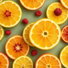 Digital picture Fruits Pattern background printable file