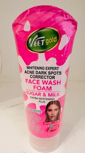 Veet Gold Dark Spot Corrector Lightening Face Wash (One)
