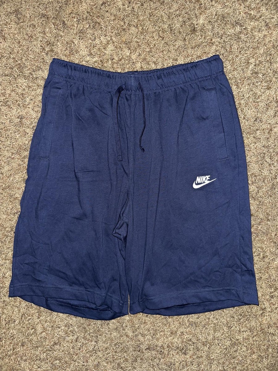 Nike Sportswear Club Solid Color Cotton Casual Shorts