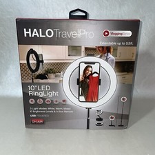 HALO Travel Pro 10  LED Ring Light Vlogging Series NEW