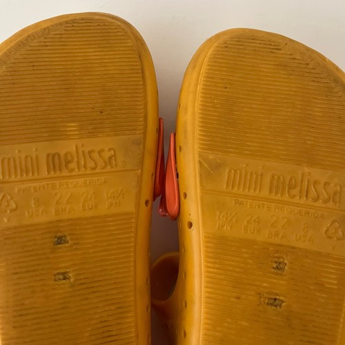 Mini Melissa + Fabula Fish Mary Jane Flats Shoes Toddler Girls Size 8 - Picture 12 of 12