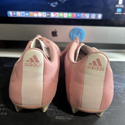 Adidas Mens Goletto VIII GW6164 Pink Soccer Cleats Shoes  display picture 2