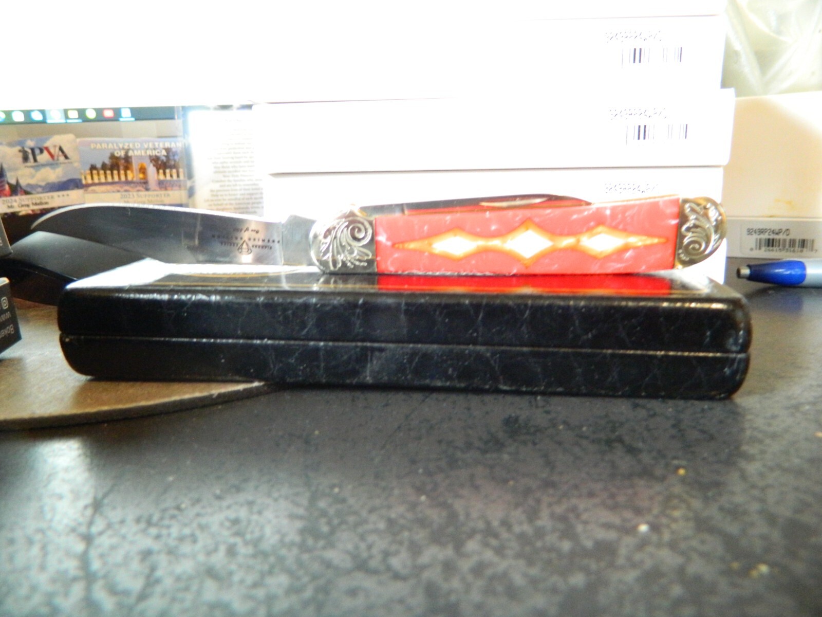 CASE & SONS CUTLERY 4" COPPERHEAD POCKET KNIFE 1 OF 500 CUSTOM LIMITED EDITION