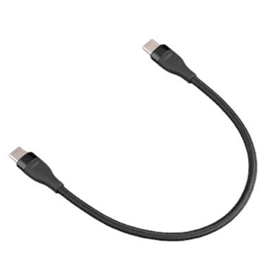 Short Type C Charger Cable USB C Male to Male Fast Charging Cable 66W Fast 25CM