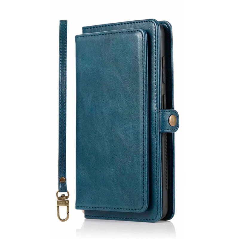 For Samsung Galaxy A14/A54 Removable Leather Wallet Case Card Holder Flip Cover - Image 3 of 4