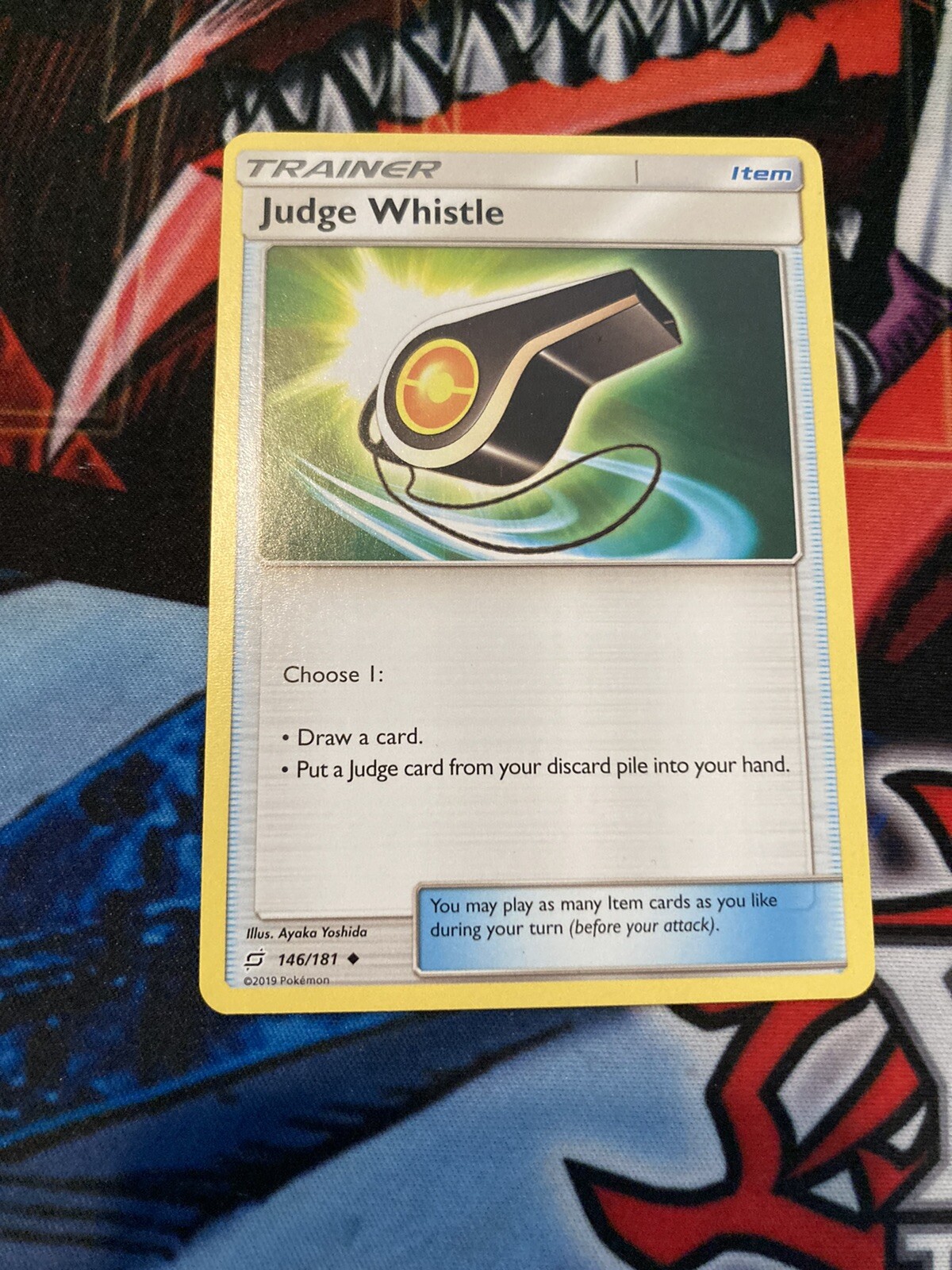 Pokemon - Judge Whistle - 146/181 - Uncommon - Team Up - NM/M