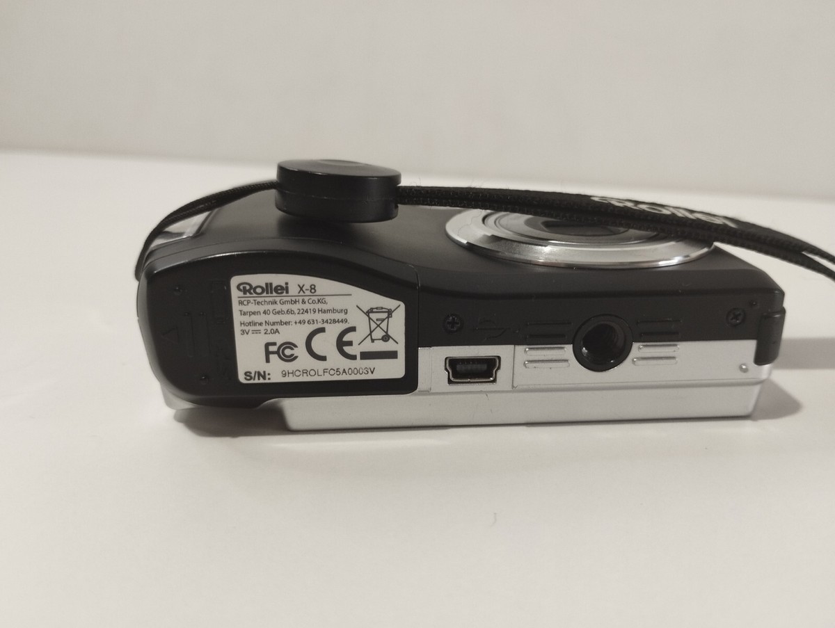 🟢Digital camera Rollei X-8 / 8MP Black🟢100% Worki | eBay
