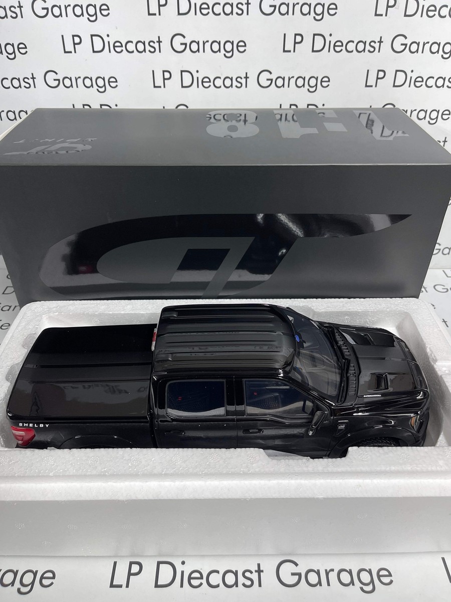 GT SPIRIT 2024 Ford F-150 Shelby Truck Black 1:18 Resin Model
