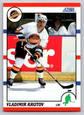1990-91 Score - #273 Vladimir Krutov (RC)