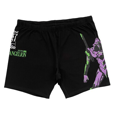 Short motard Neon Genesis Evangelion Eva Unit-01 taille homme 3XL