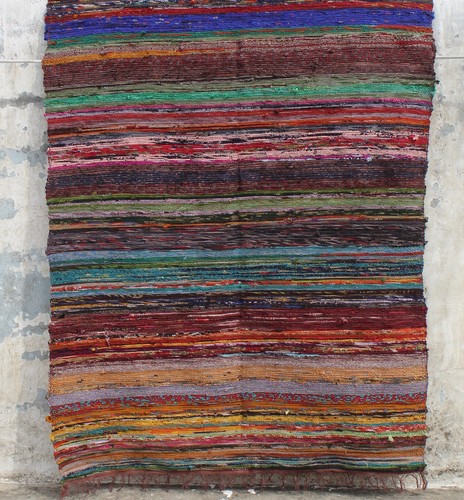 4X6 Ft Colorful Cotton Rug Chindi Rug Home Decor 3X5 Ft Area Rug Floor Decor Rug - Picture 6 of 6