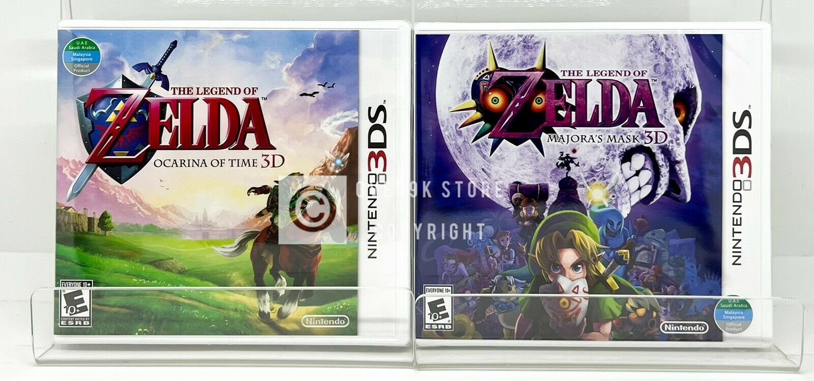 The Legend of Zelda Ocarina of Time 3D + Majora's Mask 3D - Nintendo 3DS -  New