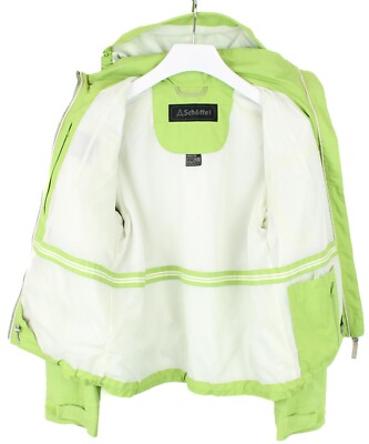Schoffel Venturi Chiva Jacket Damen UK 8 Hidden Hood Light Green