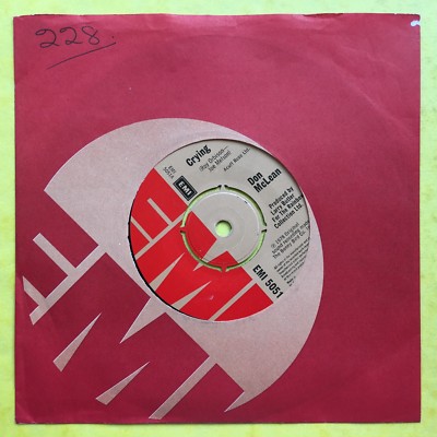 Don McLean - Crying / Genesis (Am Anfang) - EMI 5051 Ex+ Zustand A1/B1
