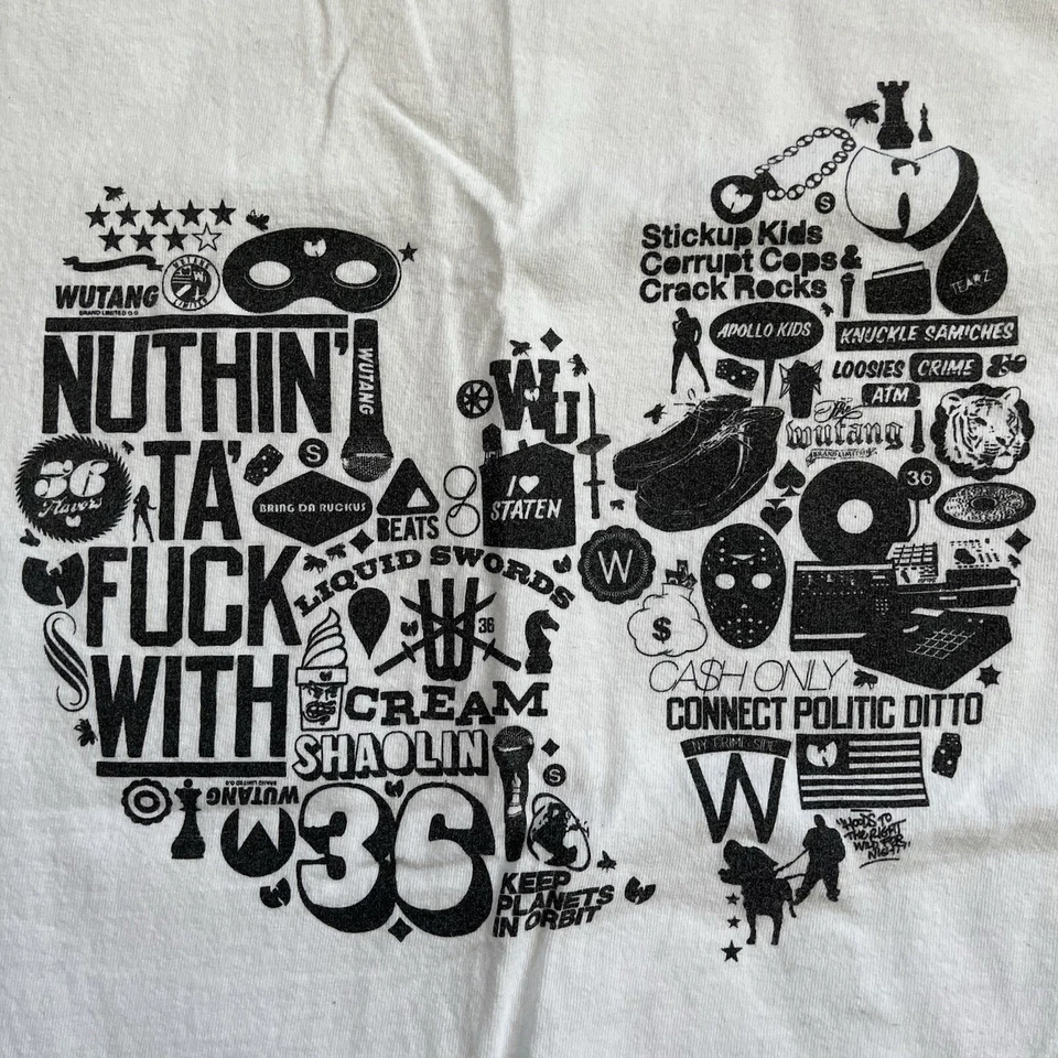 🔴Wu-Tang Shirt Size Small WuTang Rza ODB Method Man WuTang Brand Limited - Image 3 of 4