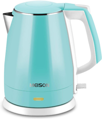 Tetera Electrica 1.5L, Acero Inoxidable, Proteccion Contra Secado En Seco