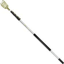 Docapole 24 Ft High Reach Fruit Picker Easy Twist Tool With Bruise Free Basket