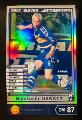 2019 Panini Footista 01-02 WCCF Best Eleven PE07 Hidetoshi Nakata