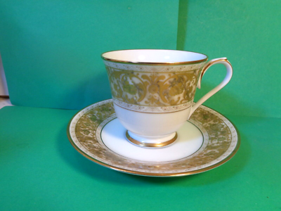 食器 Noritake 75thAnniversary Noritake 75th Anniversary Cup & Saucer w/Box (Used/EUC) | eBay
