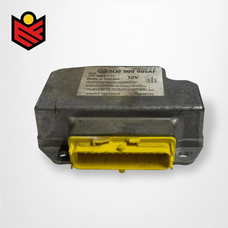 2004 Volkswagen Beetle módulo de controle conversível P/N: 6Q0 909 605 AF - Imagem 2 de 3