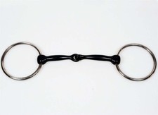 Snaffle Bit Blacksteel Sweet Iron 12,7 oder 13,9 cm 5" 5,5" Western Gebiss