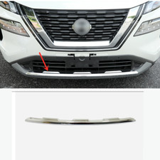 For Nissan Rogue 2021-2024 Chrome Style Front Bumper Bottom Cover Trim Strip 1pc For Nissan Rogue 2021-2024 Chrome Style Front Bumper Bottom Cover Trim Strip 1pc