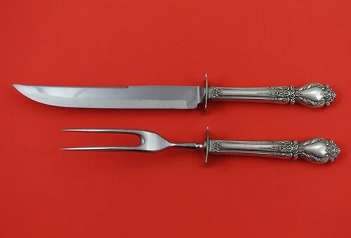 Brocade by International Sterling Silver Steak Carving Set 2-pc  10 1/2"