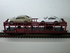 LIMA Ho ITALY (791) CARRO Bisarca FS PPa 666100-Doppio Carrello-due macchine