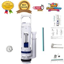 Complete Impuls Twico Dual Flush Valve with Components - Water-Saving Solution