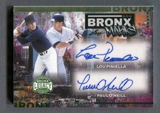 2025 Leaf A Bronx Legacy Bronx Marks Duals Auto Green Piniella Paul O’Neill /5