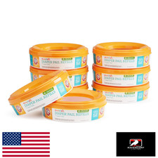 Munchkin Arm  Hammer Diaper Pail Refill Rings 8pk - Holds 2,176 Newborn Diapers