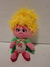 Trolls Band Together Movie Viva 8  Plush Pink Blonde Hair Dream Works Cartoon