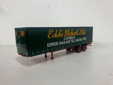 CORGI Tandem axle tautliner / curtain side trailer in Eddie Stobart Livery