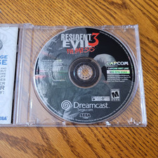 Resident Evil 3: Nemesis (Sega Dreamcast, 2000) W/ Manual - Tested - Fast Ship!!