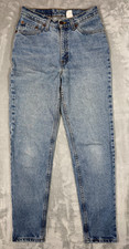 Vintage Levis 512 Slim Fit Tapered Leg Jeans Women's 8 Med Blue Light Wash