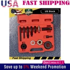 Power Steering Pump Pulley Puller Remover & Alternator Installer Tool Kit Set