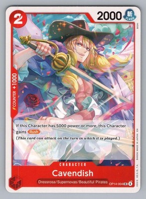 CAVENDISH OP14-004 UC ONE PIECE NM OP14 BISAI=1