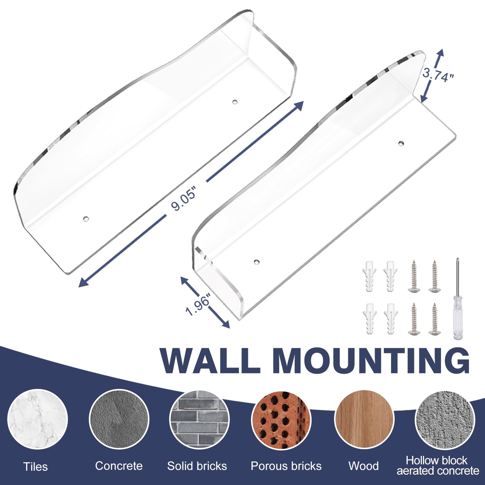 Acrylic Shoe Display For Wall Mounted Shelf Sneaker High Heeled Rack Shoes