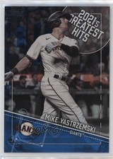 2022 Topps Series 1 2021's Greatest Hits Blue Mike Yastrzemski #21GH-15 0l1