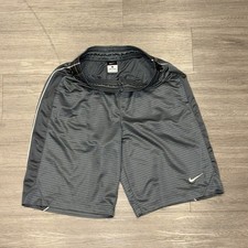 Nike Dri-Fit Men's Gray Basketball Shorts Size Small Athletic Y2K