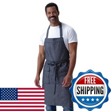 Chef Works Unisex Utility Bib Apron ABN10-NVN-0